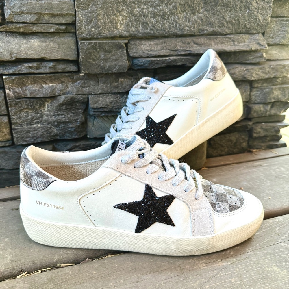 Vintage Havana Bonnie Checkered Sneaker